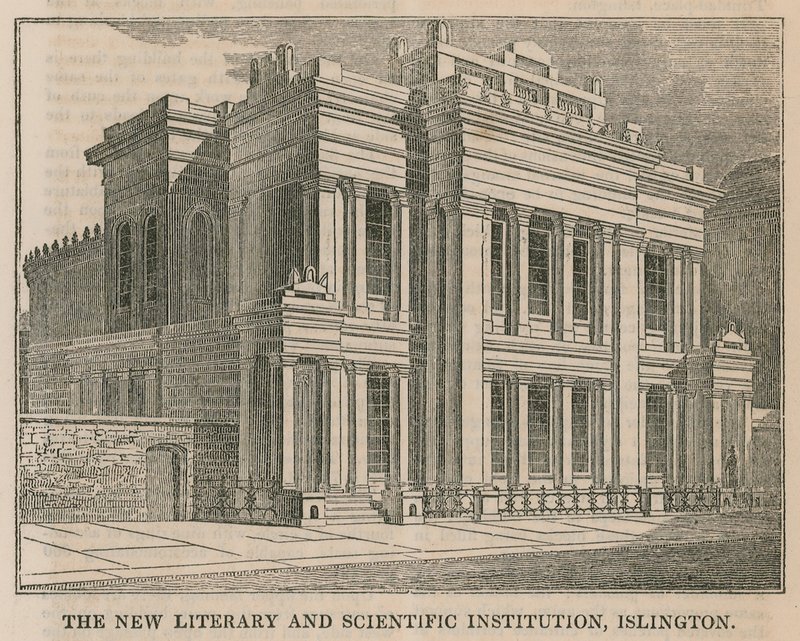La nueva Institución Literaria y Científica, Islington, Londres de English School