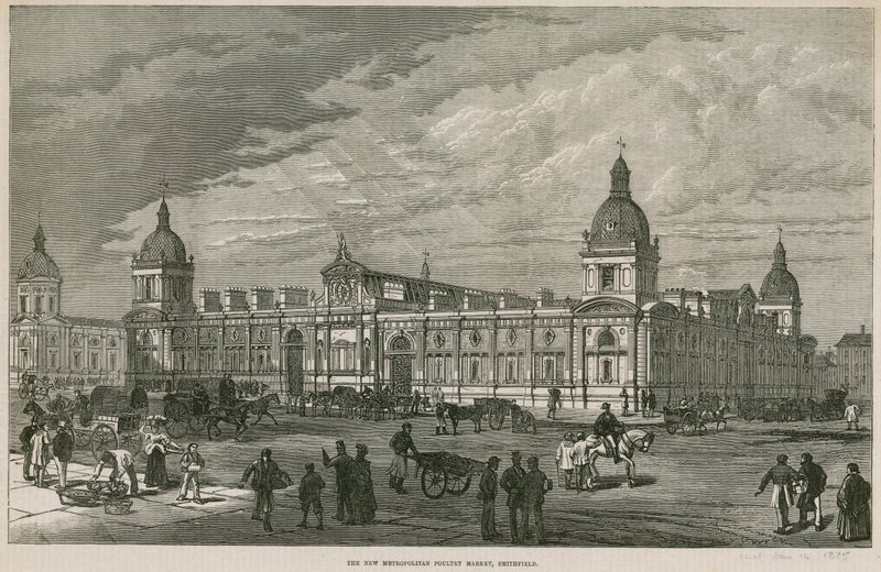 El nuevo Mercado Metropolitano de Aves, Smithfield de English School