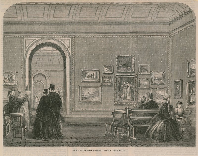La nueva Galería Vernon en South Kensington de English School