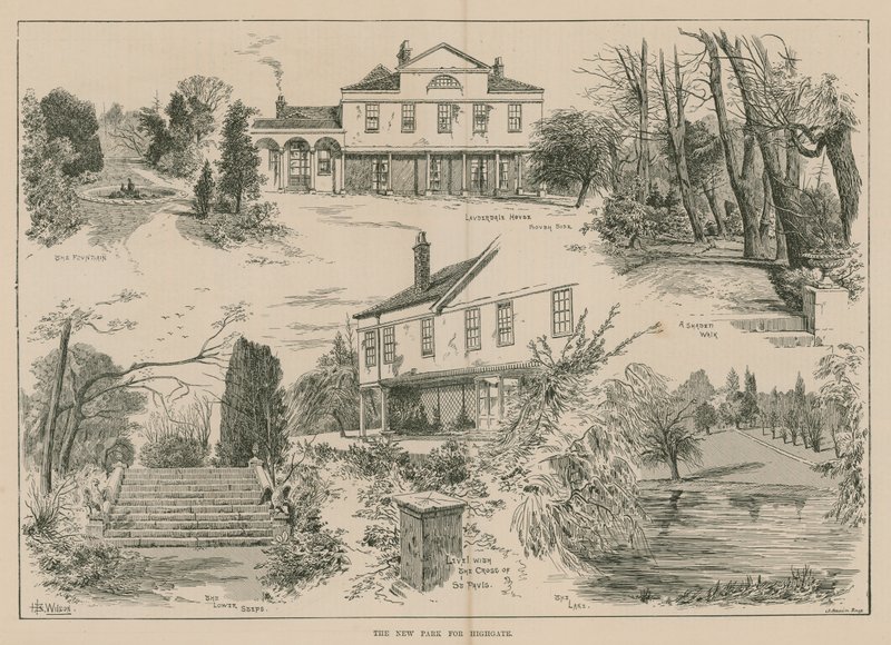 El nuevo parque para Highgate, Londres de English School