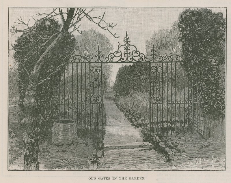 El nuevo parque público en Highgate: puertas antiguas en el jardín de English School