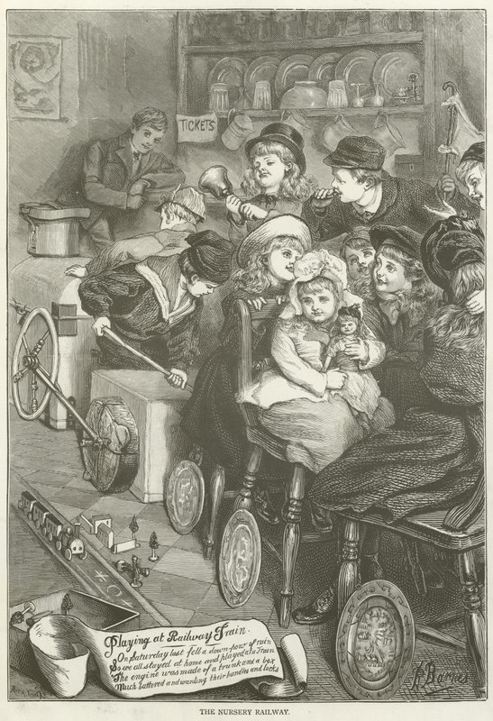 El ferrocarril de la guardería de English School