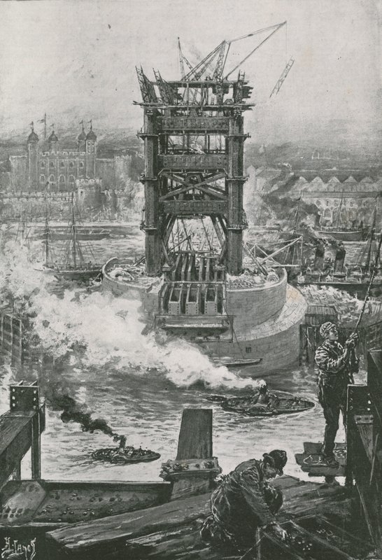 El estado actual del Puente de la Torre de English School