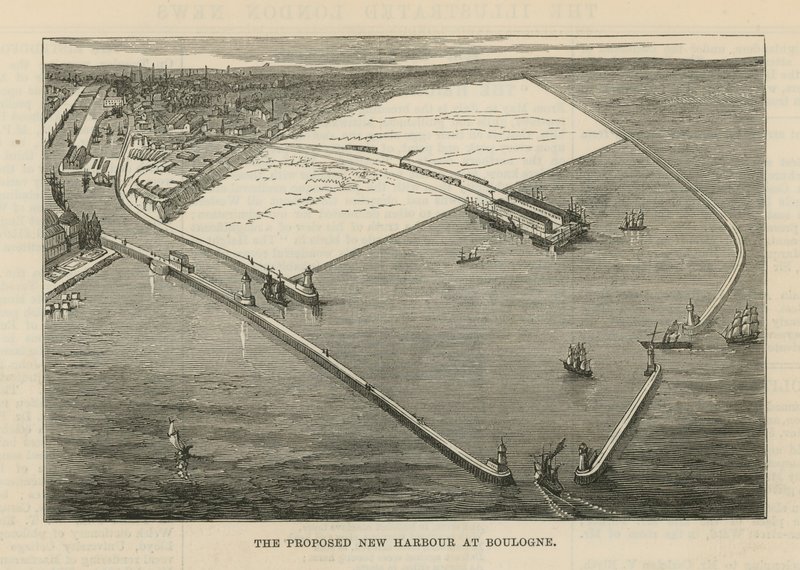 El nuevo puerto propuesto en Boulogne de English School
