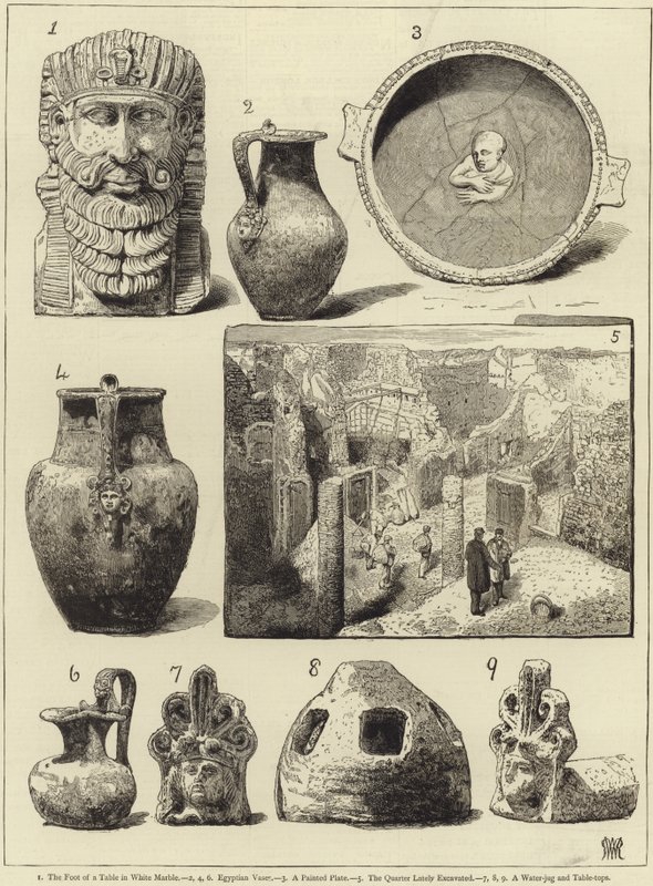 Las recientes excavaciones en Pompeya de English School