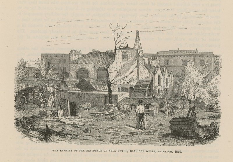 Los restos de la residencia de Nell Gwynn de English School
