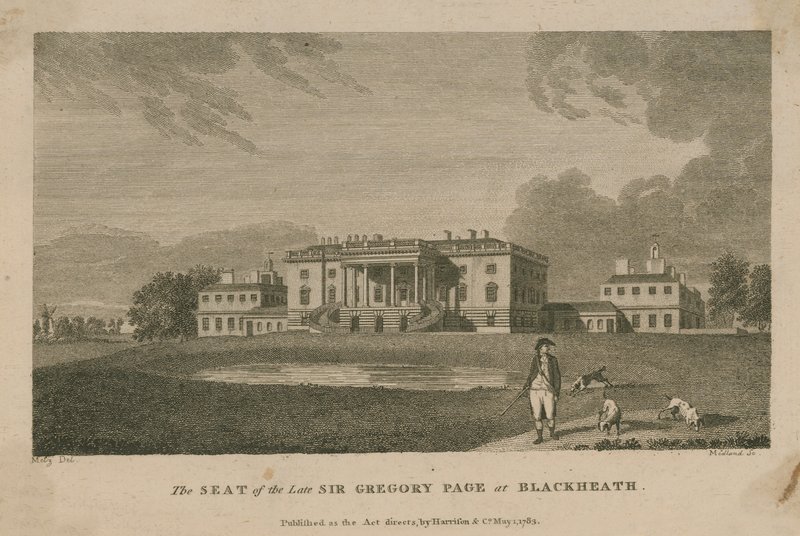 La residencia del difunto Sir Gregory Page Turner de English School