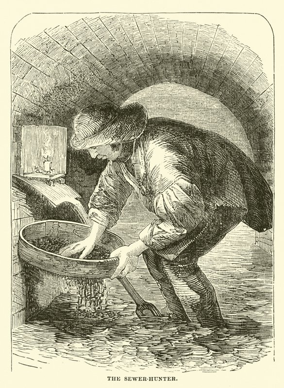 El cazador de alcantarillas de English School