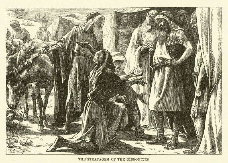 El estratagema de los gabaonitas de English School