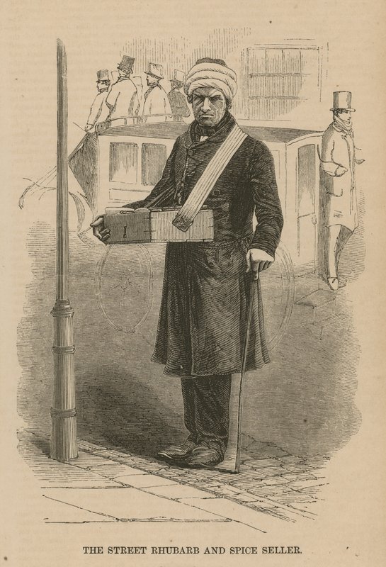 El vendedor ambulante de ruibarbo y especias de English School