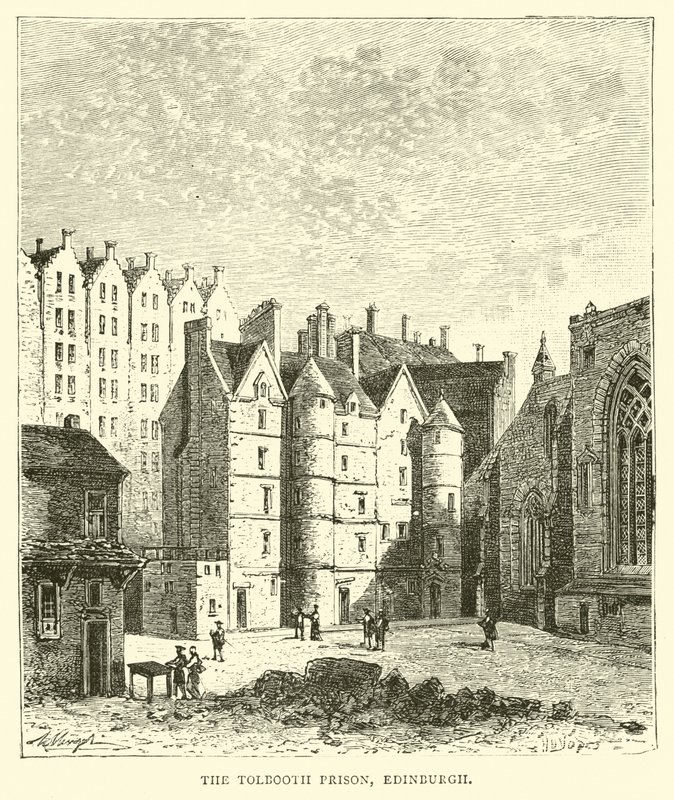 La prisión de Tolbooth, Edimburgo de English School