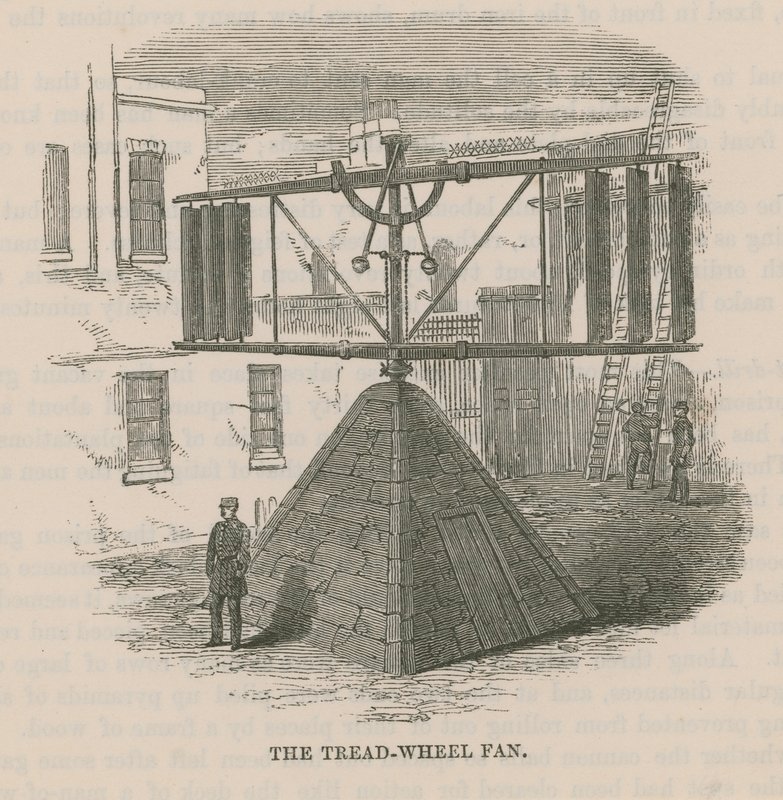 El ventilador de la rueda de molino de English School
