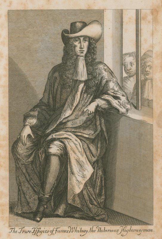 La verdadera efigie de James Whitney, el notorio bandolero de English School