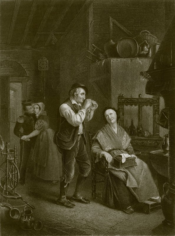 Los dos cortesanos de English School