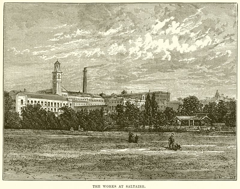 Las obras en Saltaire de English School
