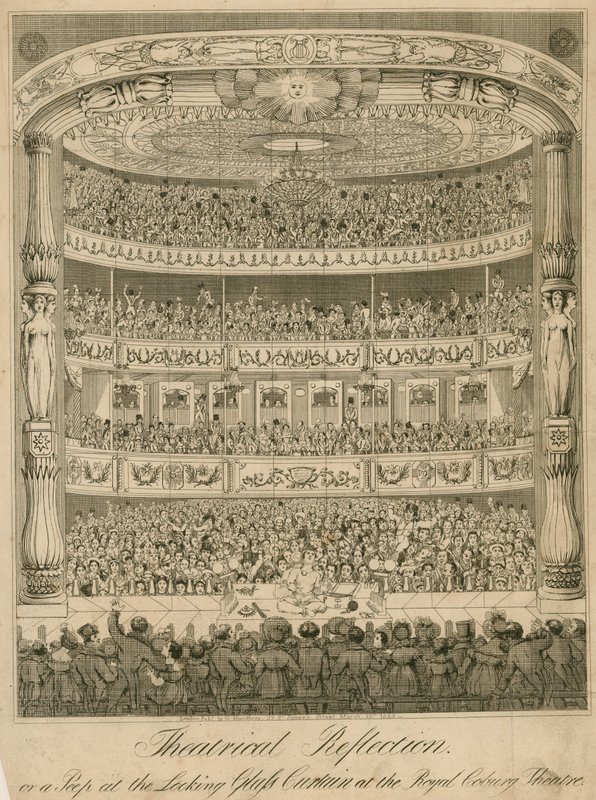 Reflexión teatral o una mirada al telón de espejo en el Teatro Royal Coburg de English School