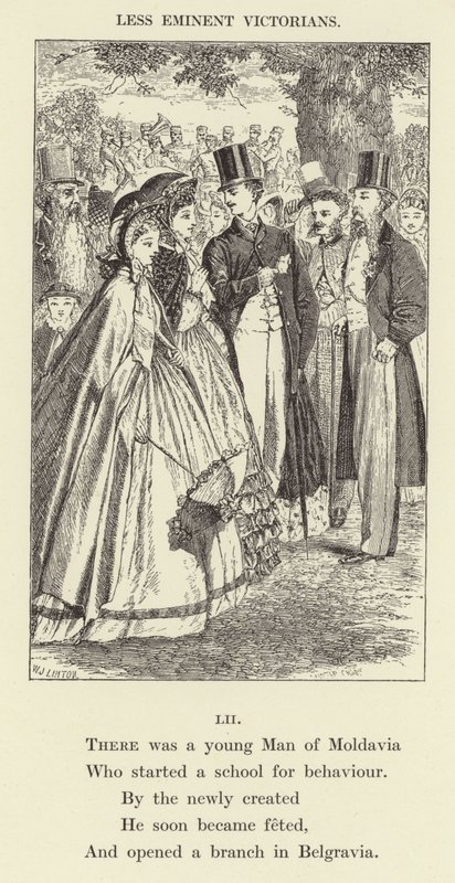 Había un joven de Moldavia (grabado) de English School