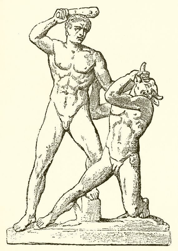 Teseo y el Minotauro de English School