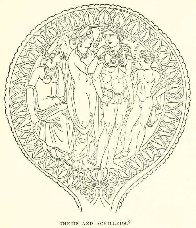 Tetis y Aquiles de English School