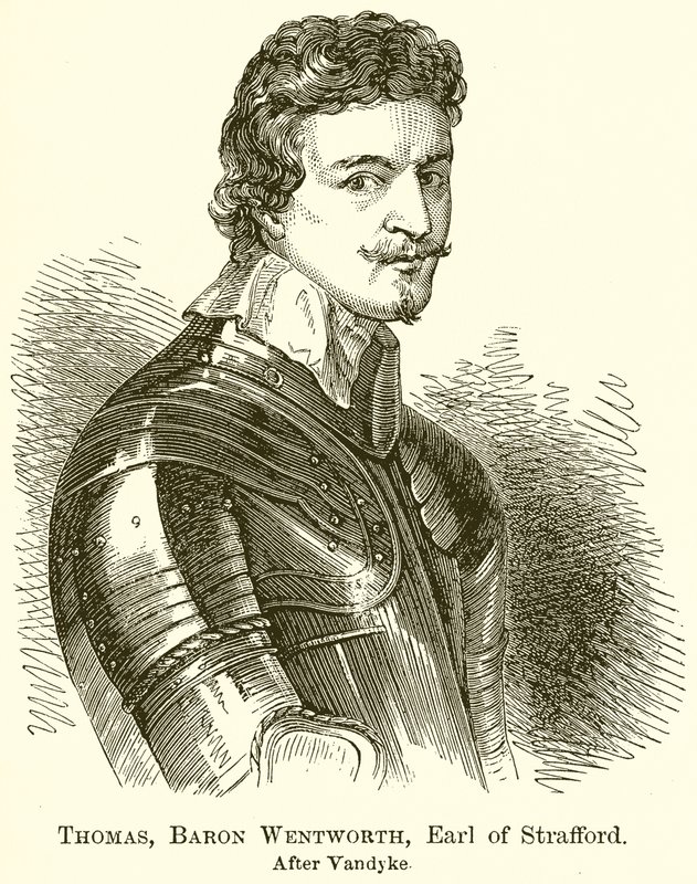Thomas, Barón Wentworth, Conde de Strafford de English School