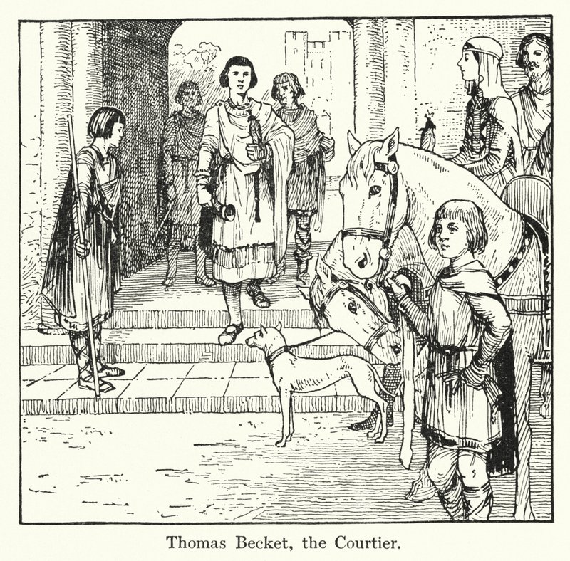 Tomás Becket, el Cortesano de English School
