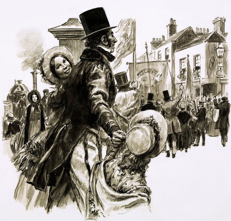 Thomas Cook organizó su primer tour en 1841 de English School