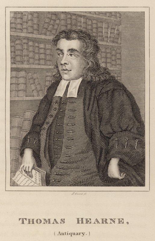 Thomas Hearne, Anticuario de English School