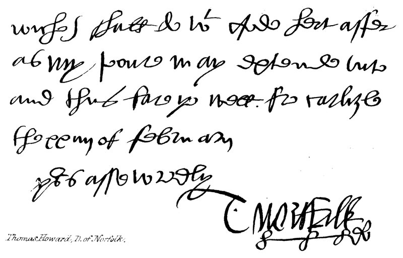 Thomas Howard, Duque de Norfolk de English School