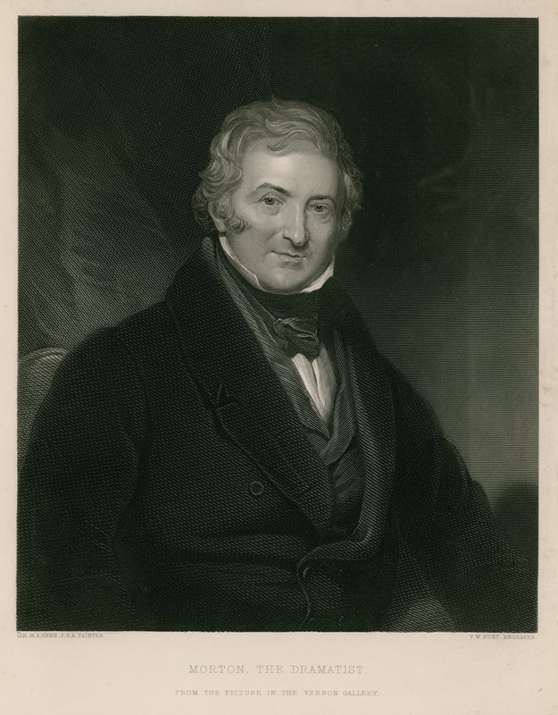 Thomas Morton el dramaturgo de English School