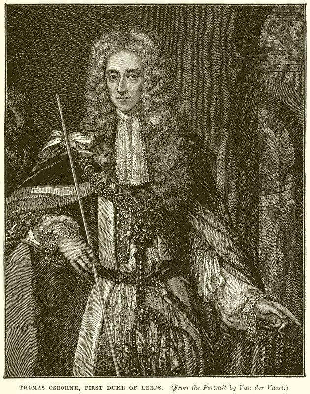 Thomas Osborne, Primer Duque de Leeds de English School