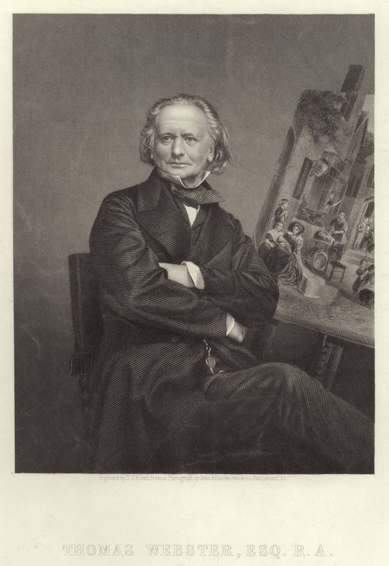 Thomas Webster, pintor de género inglés de English School