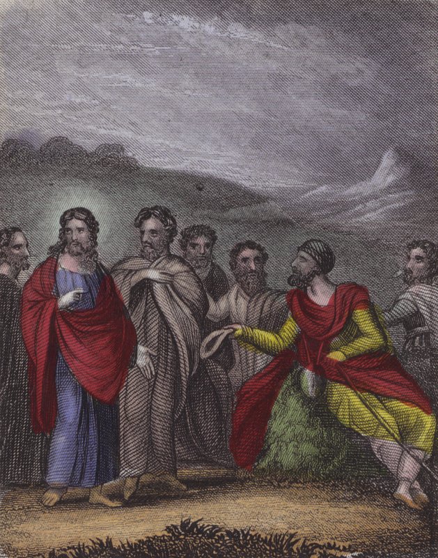 "Se concede," dijo Jesús, "recibe tu vista" de English School