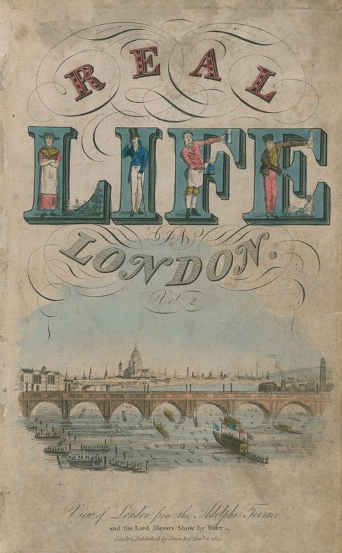 Página de título de Vida Real en Londres de English School