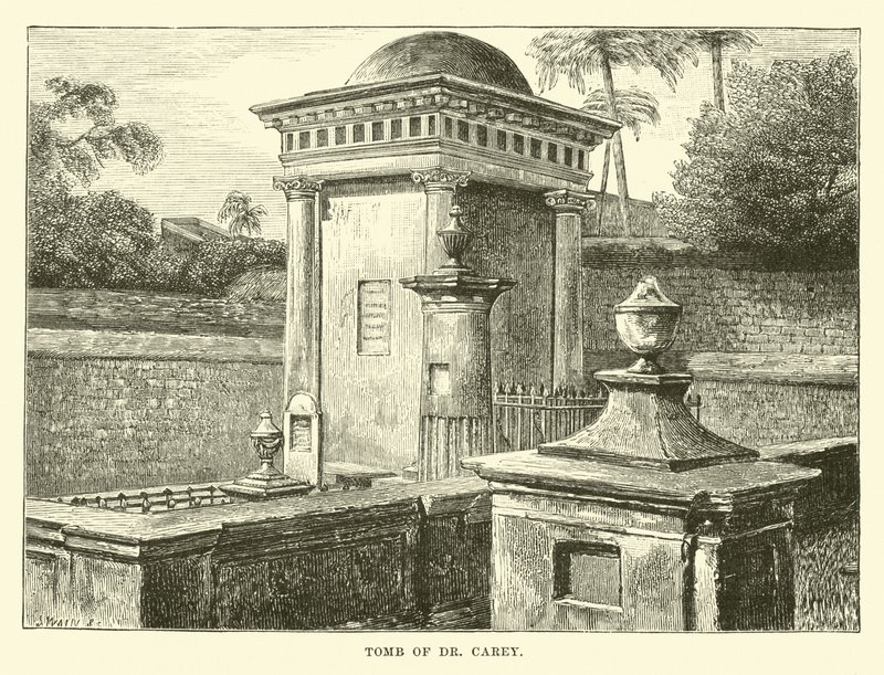 Tumba del Dr Carey de English School