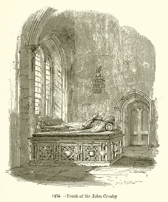 Tumba de Sir John Crosby de English School
