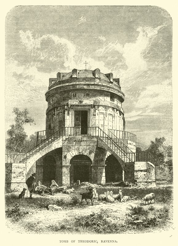 Tumba de Teodorico, Rávena de English School