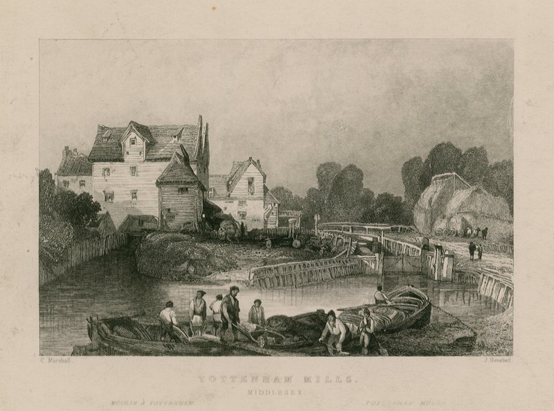 Molinos de Tottenham, Londres de English School