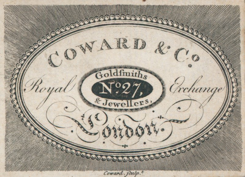 Tarjeta comercial, Coward & Co de English School