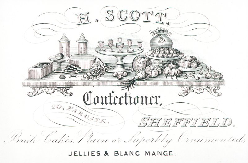 Tarjeta comercial, H Scott de English School
