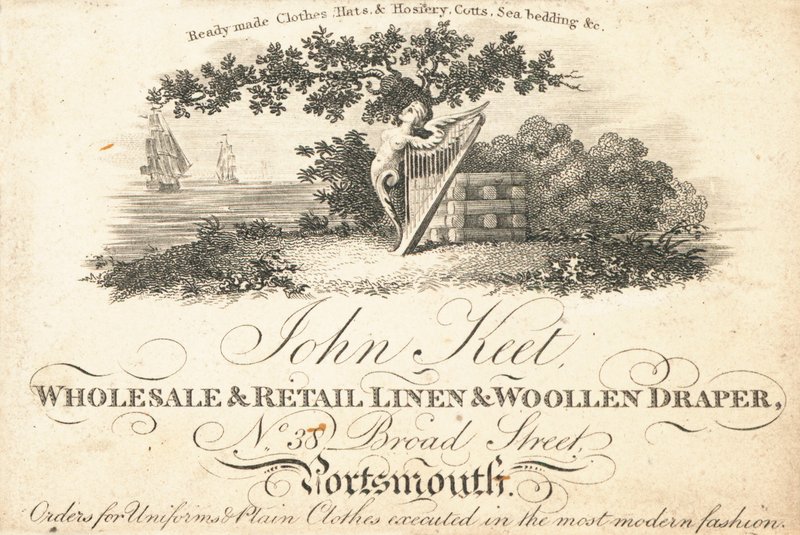 Tarjeta comercial, John Keet de English School
