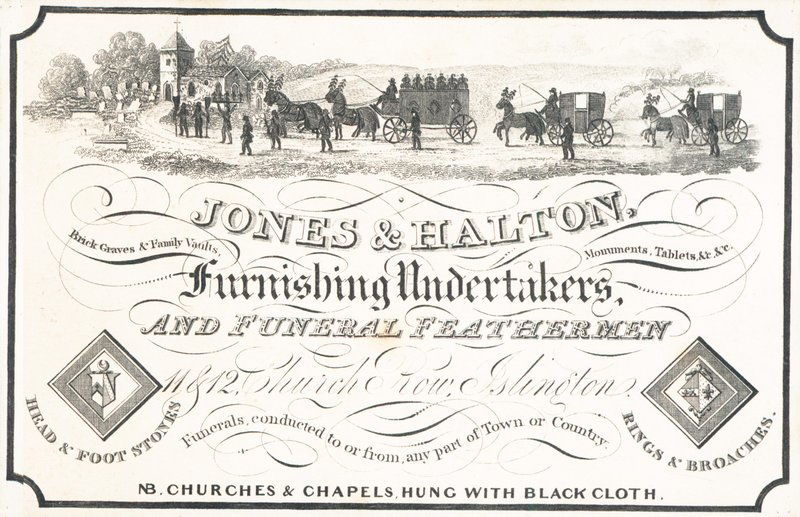 Tarjeta comercial, Jones & Halton de English School