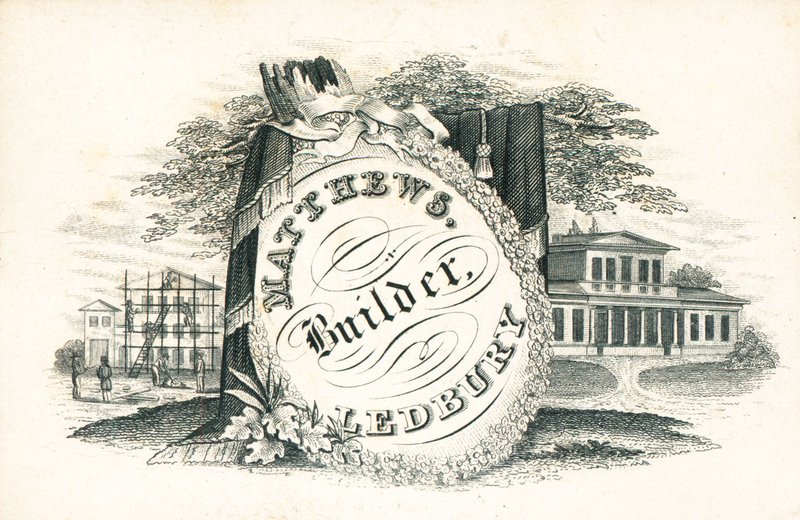 Tarjeta comercial, Matthews de English School