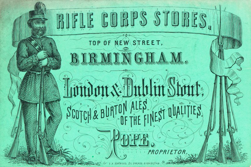 Tarjeta comercial, Rifle Corps Stores de English School