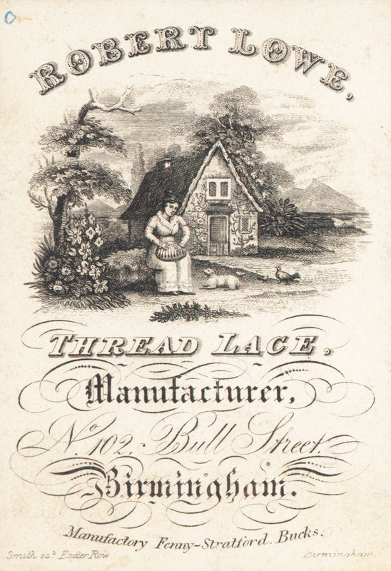 Tarjeta comercial, Robert Lowe de English School
