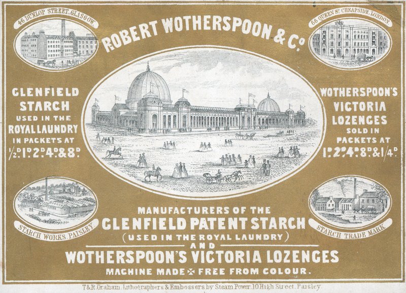 Tarjeta comercial, Robert Wotherspoon & Co de English School