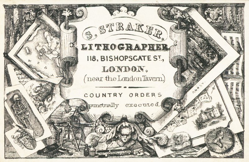 Tarjeta comercial, S Straker de English School