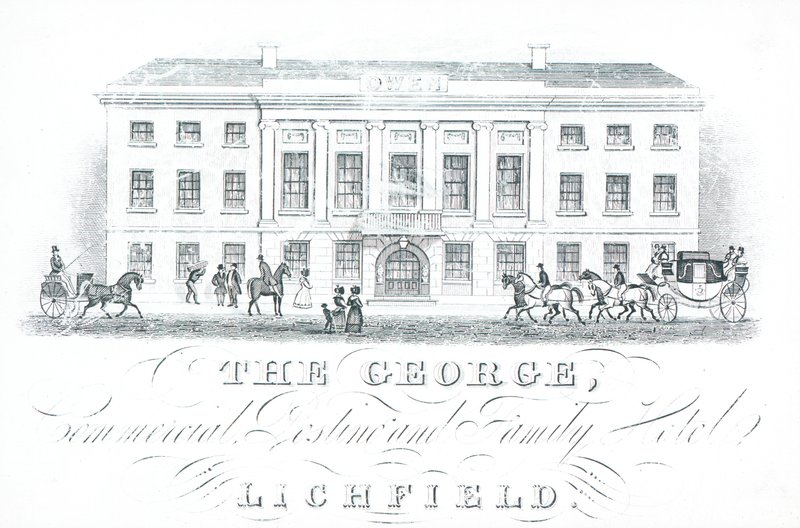 Tarjeta comercial, The George de English School