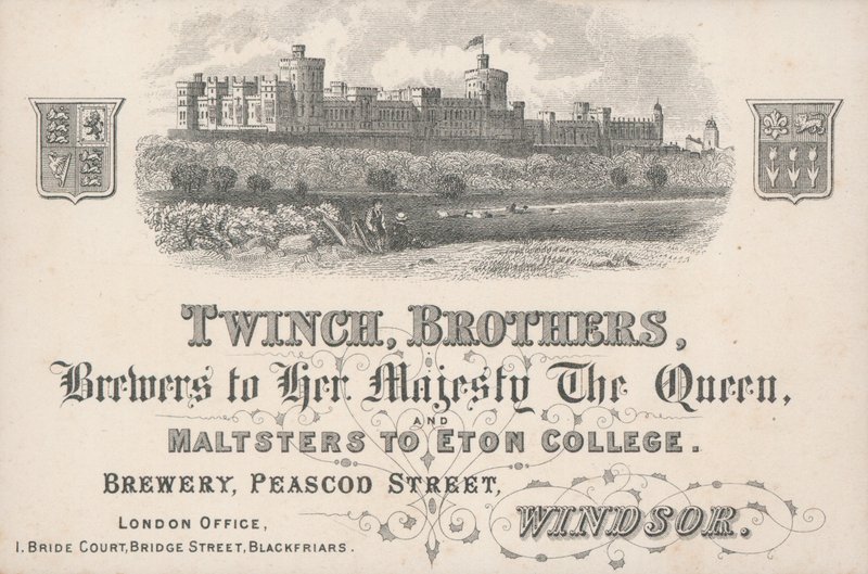Tarjeta comercial, Twinch Brothers de English School