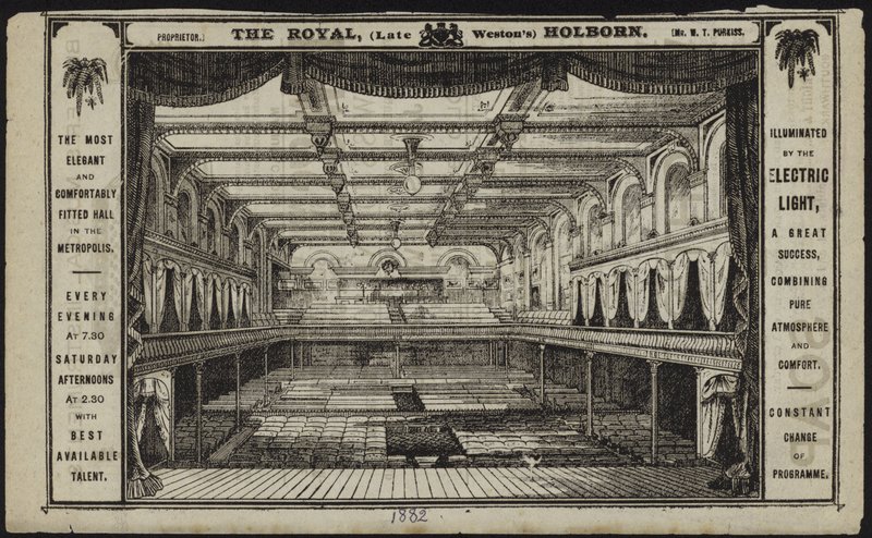 Tarjeta comercial para The Royal de English School
