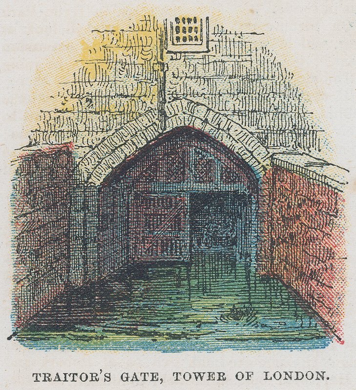 Puerta de los traidores, Torre de Londres de English School